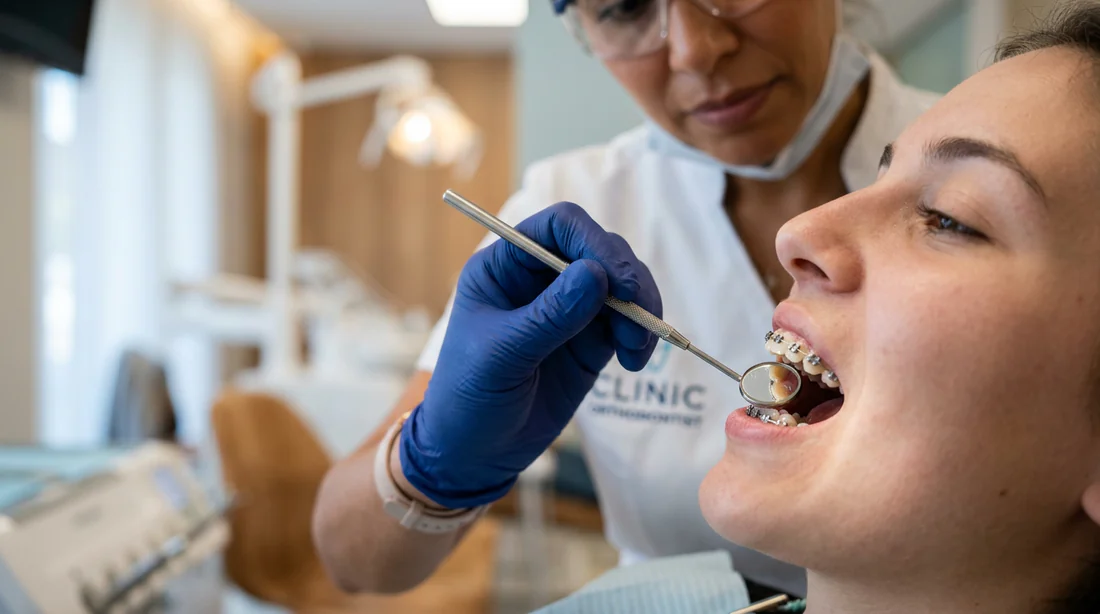 Examen orthodontique minutieux réalisé par un expert