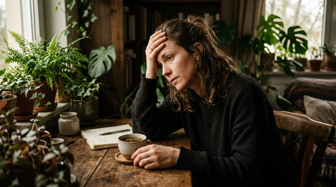 Témoignage d'une femme ressentant la fatigue physique liée aux symptômes de la ménopause